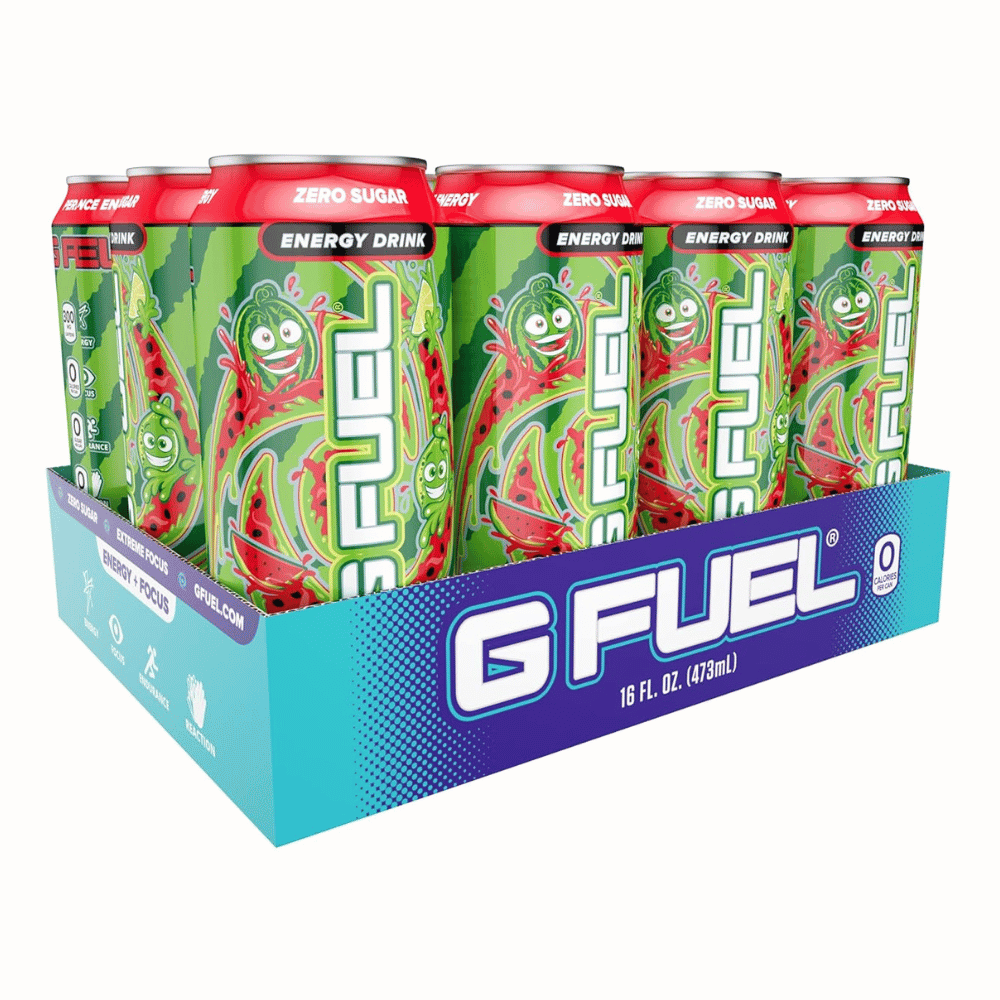 Watermelon Limeade GFUEL Energy Drink Cans - 12 Packs UK