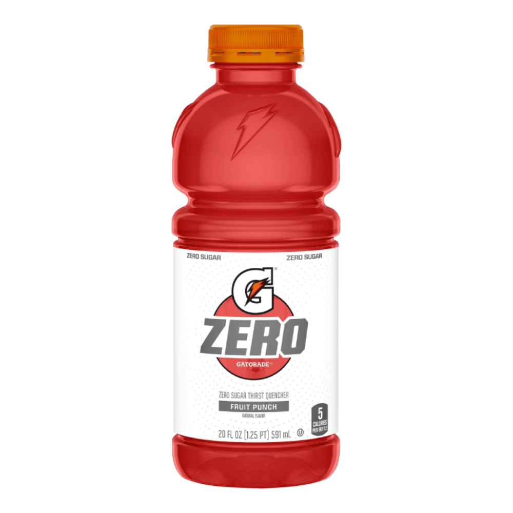 Gatorade G Zero Fruit Punch Flavour UK - Protein Package (591ml)