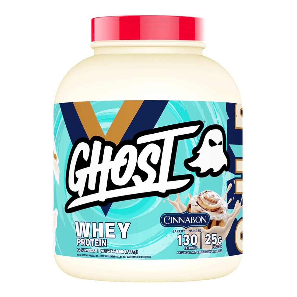 Ghost Cinnabon Whey Protein Powder 2.27kg - 64 Serving Tub