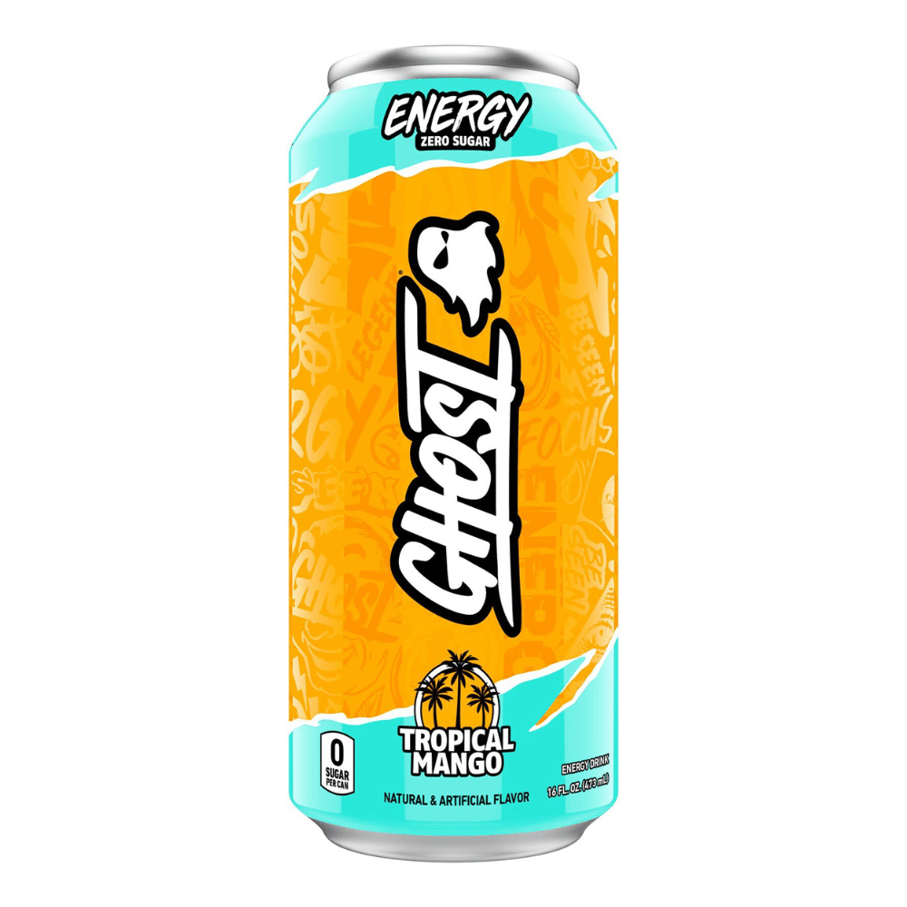 Ghost Tropical Mango Energy Drinks - Single Cans