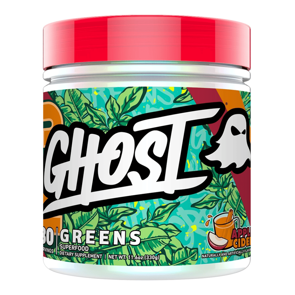 Ghost Apple Cider Greens Supplement - 330g Tubs (30 Servings)