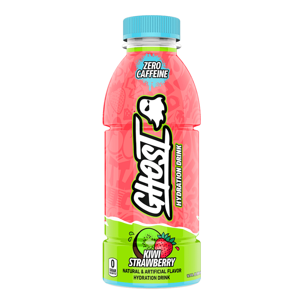 Ghost Kiwi Strawberry Hydration Drinks - Single 500ml Bottles