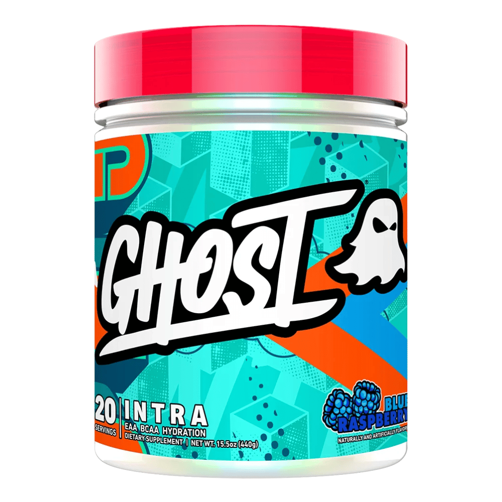 Ghost Intra Workout - Blue Raspberry Flavour - 440g (20 Servings)