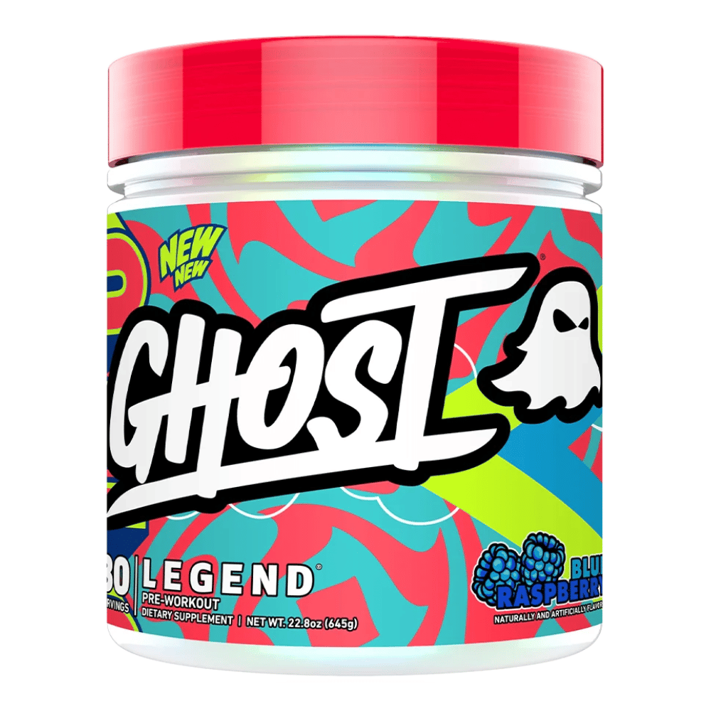 Ghost Legend Blue Raspberry V4 Pre-Workout - 30 Servings (645g)