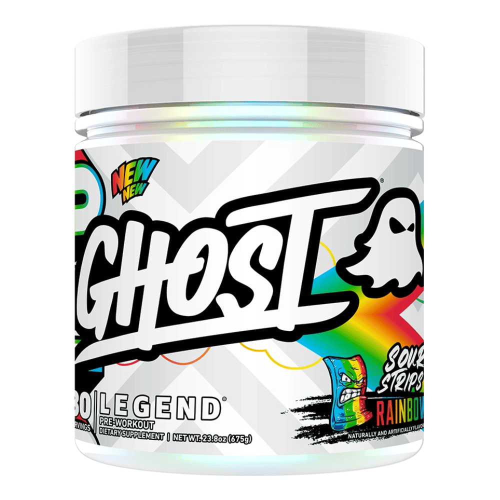 Ghost Legend Pre-Workout Sour Strips Rainbow Candy Flavour - 30 Servings (675g)