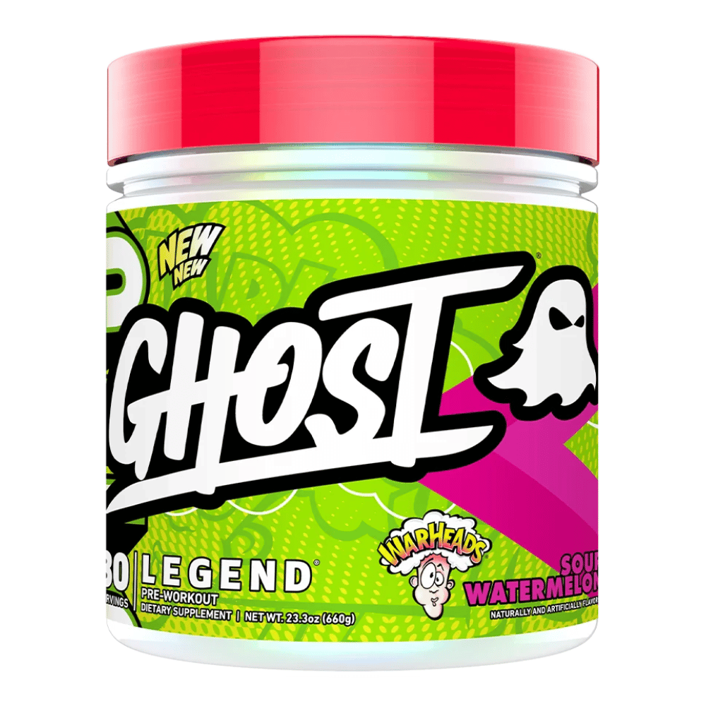 Ghost Legend Warheads Sour Watermelon Collaboration Pre-Workout - 660g Tub (30 Servings)