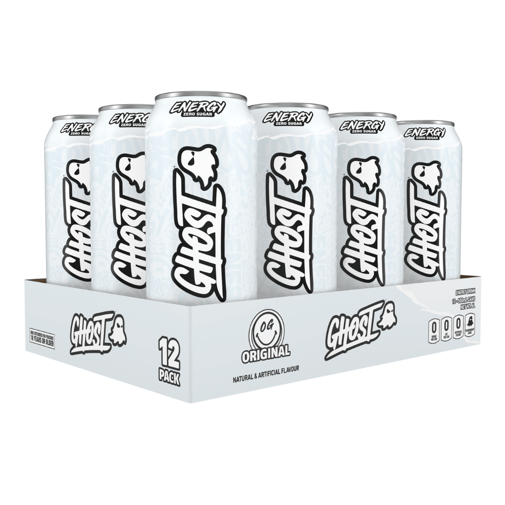 Ghost Energy Original OG Low-Calorie Energy Drinks - 12x500ml Cans