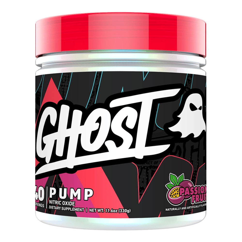 Ghost Pump Passion Fruit Pre-Workout - 40 Servings - Nitric Oxide Supplement