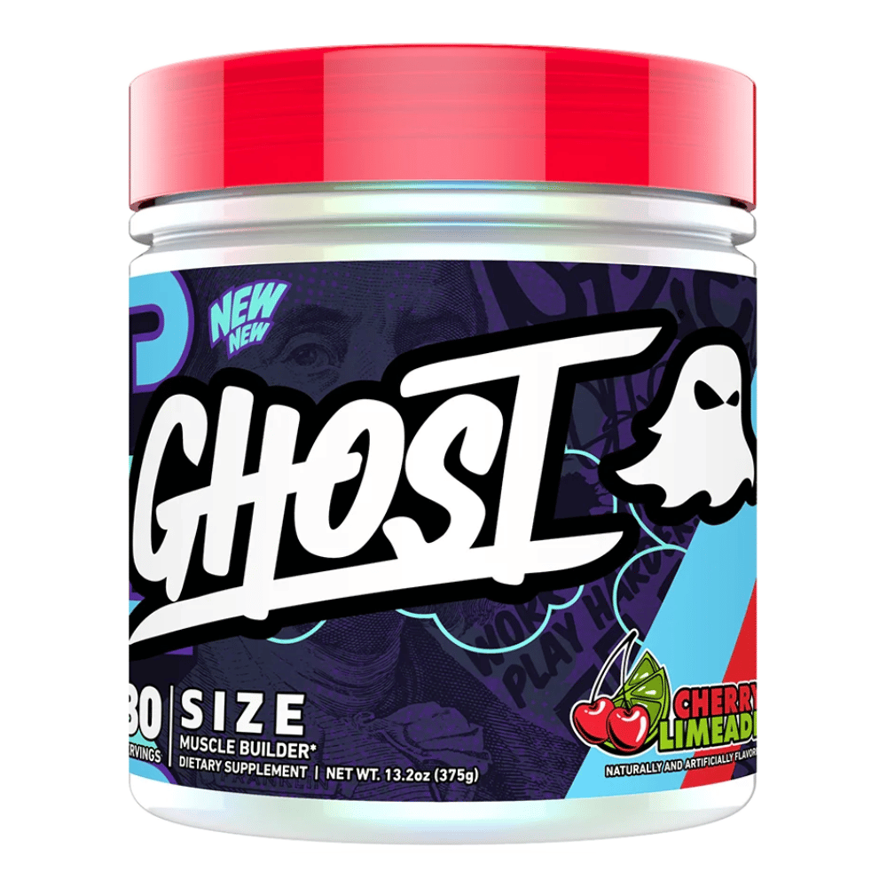 Ghost Size Cherry Limeade Size Creatine Supplement - 375g Tubs (30 Servings)