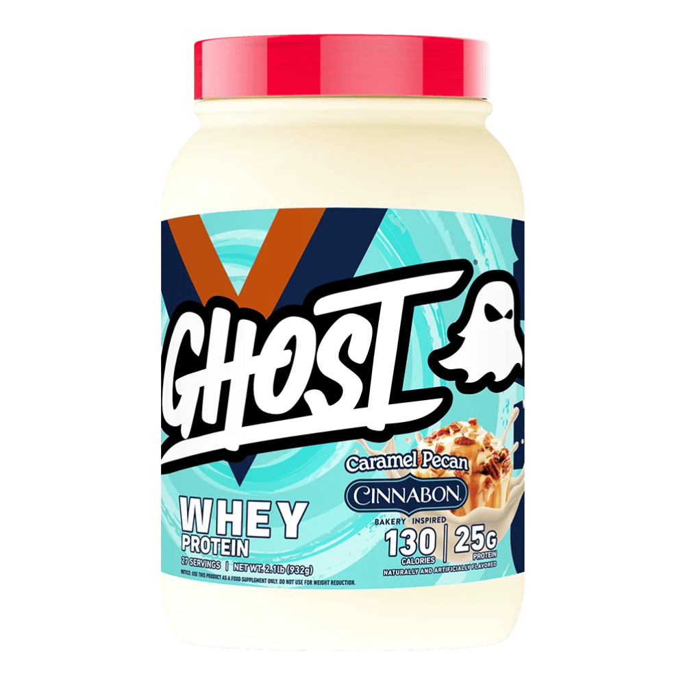 Ghost Whey Cinnabon Caramel Pecan Flavoured Protein Powder - 27 Servings