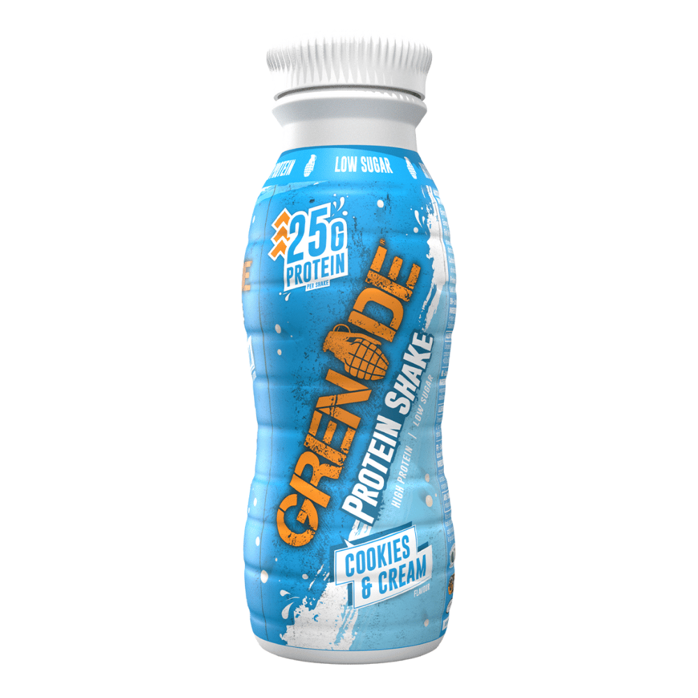 Grenade Cookies & Cream Protein Shakes - Single 330ml Bottle