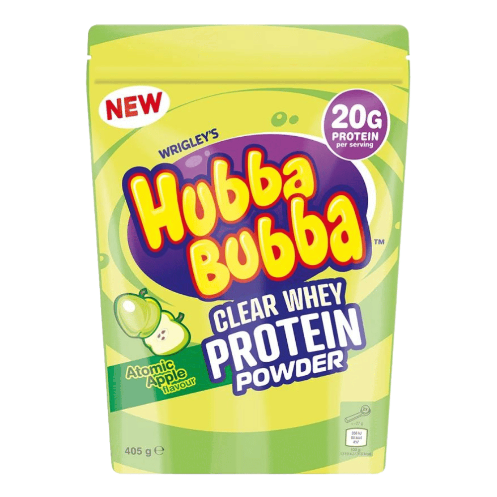 Hubba Bubba Atomic Apple Clear Whey Protein - 405g