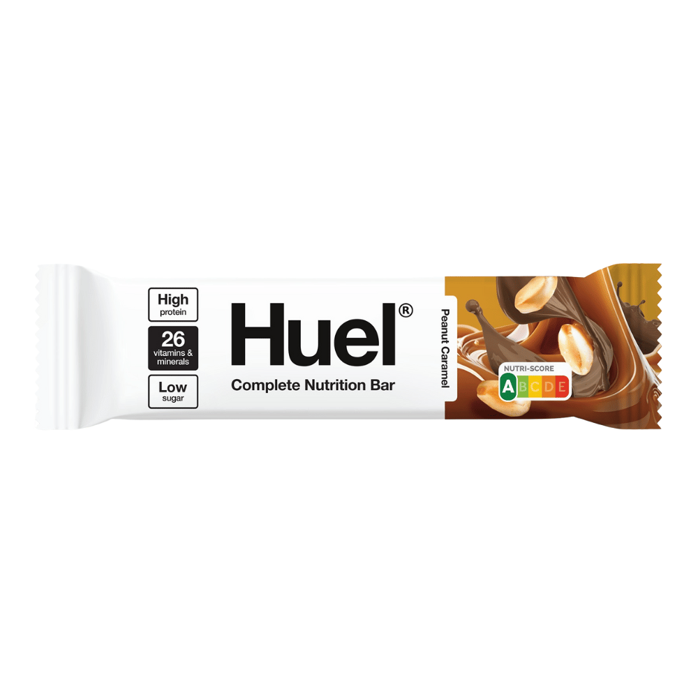 Huel Peanut Caramel Complete Nutrition Bars - Single 51g Packets