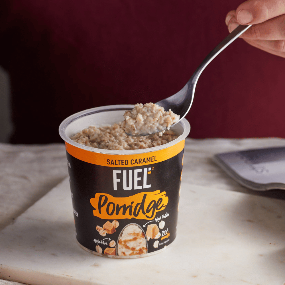 Inside the Salted Caramel Fuel10k Protein Porridges