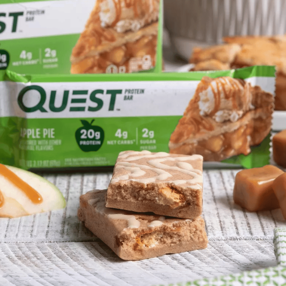 Inside the Quest Apple Pie Protein Bars