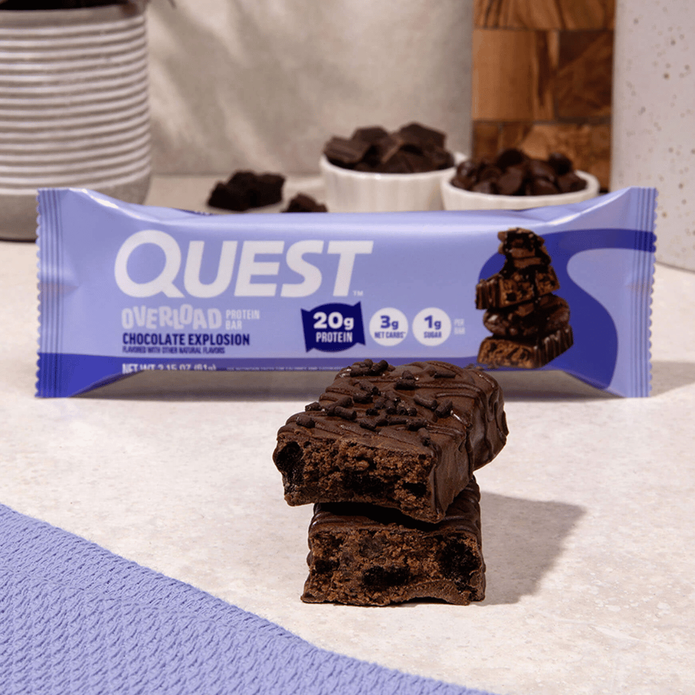 Inside the Chocolate Explosion Quest Protein Bars