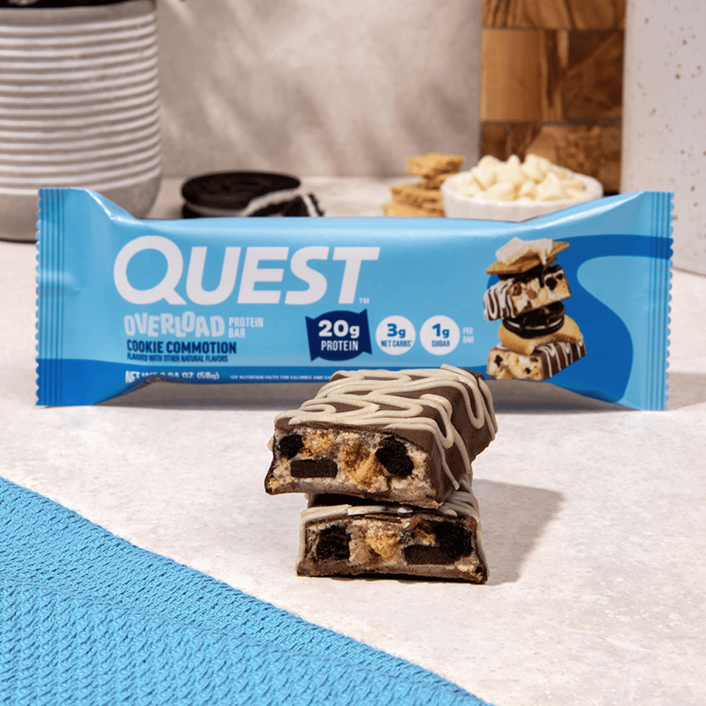 Inside the Quest Nutrition Cookie Commotion Overload Protein Bars