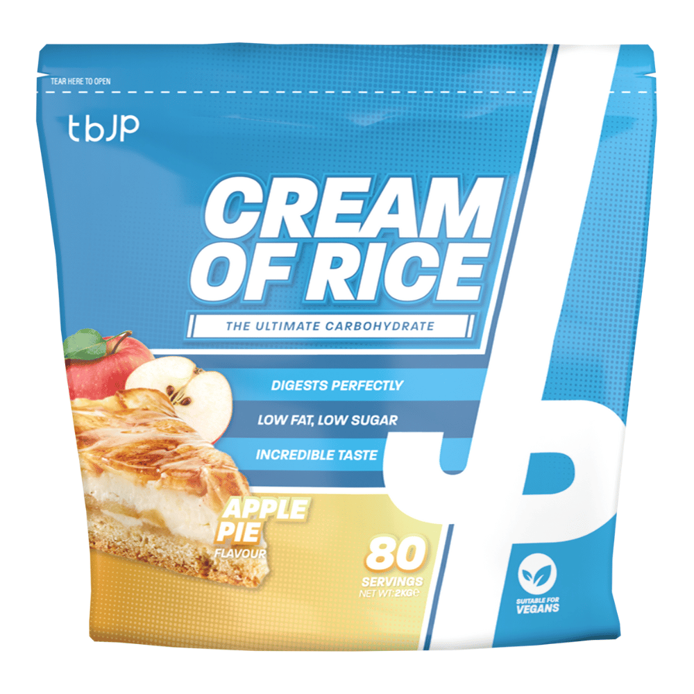 Apple Pie - JP Cream of Rice Supplement - Carbs Supplement - 80 Serving Bags