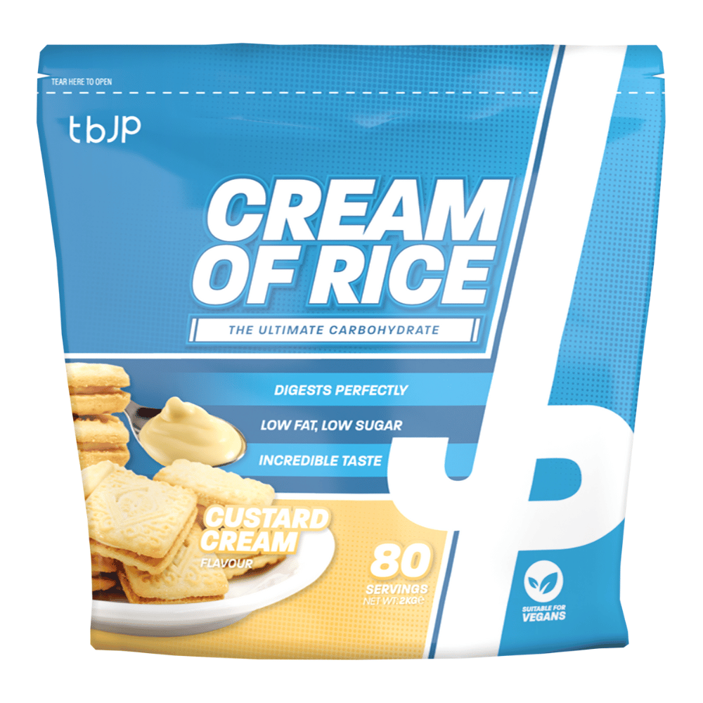 JP Cream of Rice - Custard Cream Flavour - 80 Serving Bags