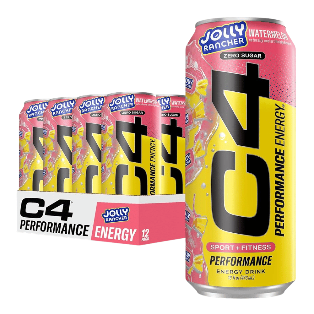 Jolly Rancher x C4 Energy - Watermelon Collaboration Flavour - 12 Pack