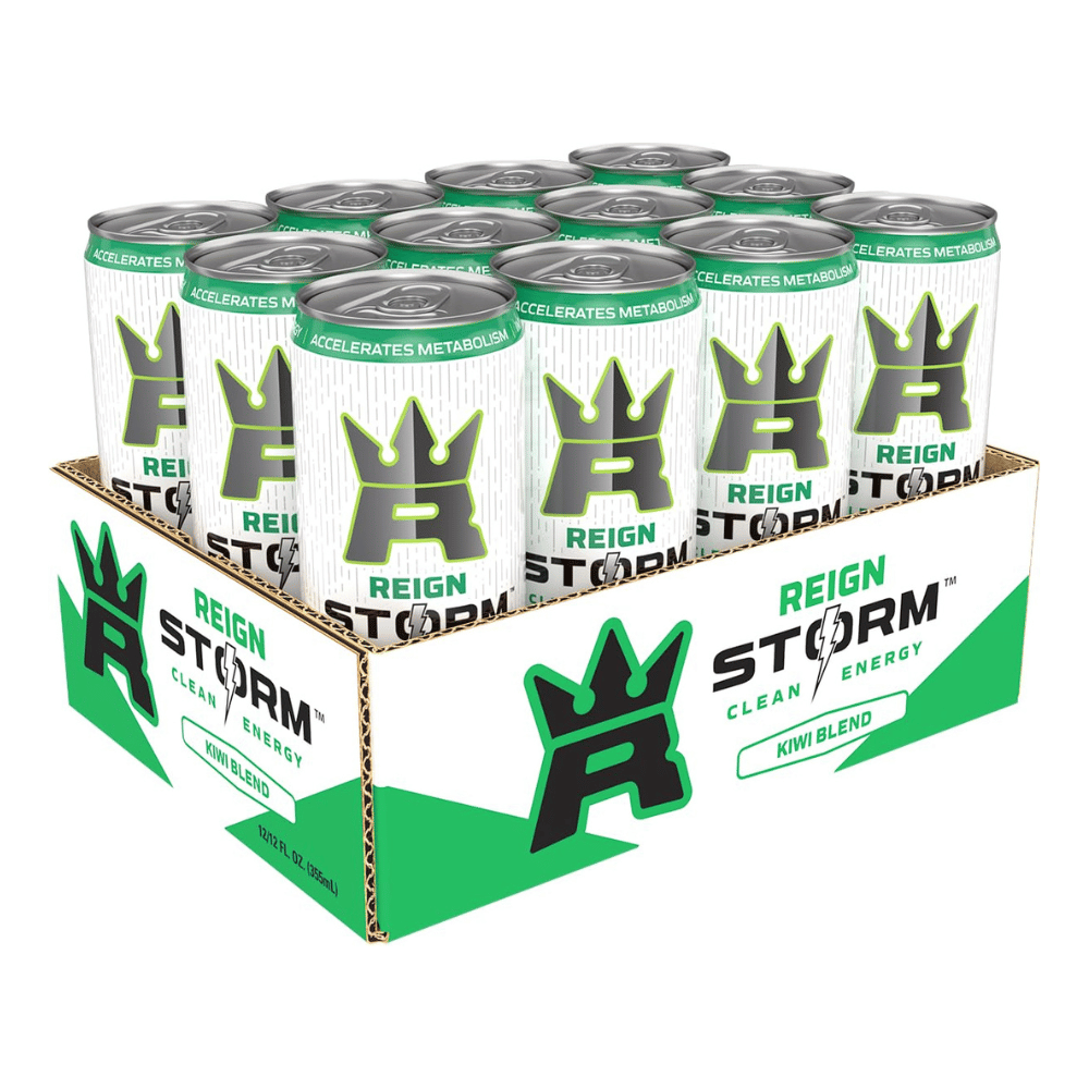 Reign Kiwi Blend Storm Energy Drinks - 12x355ml Packs