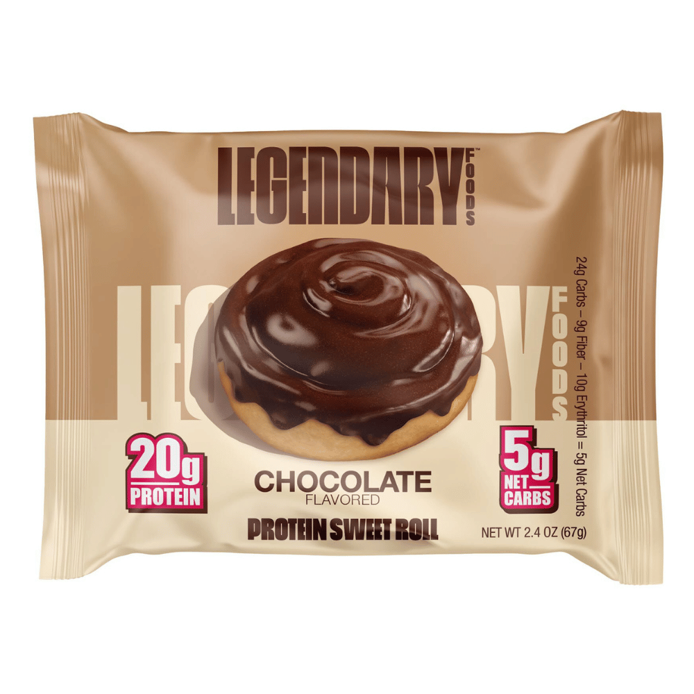 Legendary Foods Chocolate Protein Roll - Single 67g Packet UK