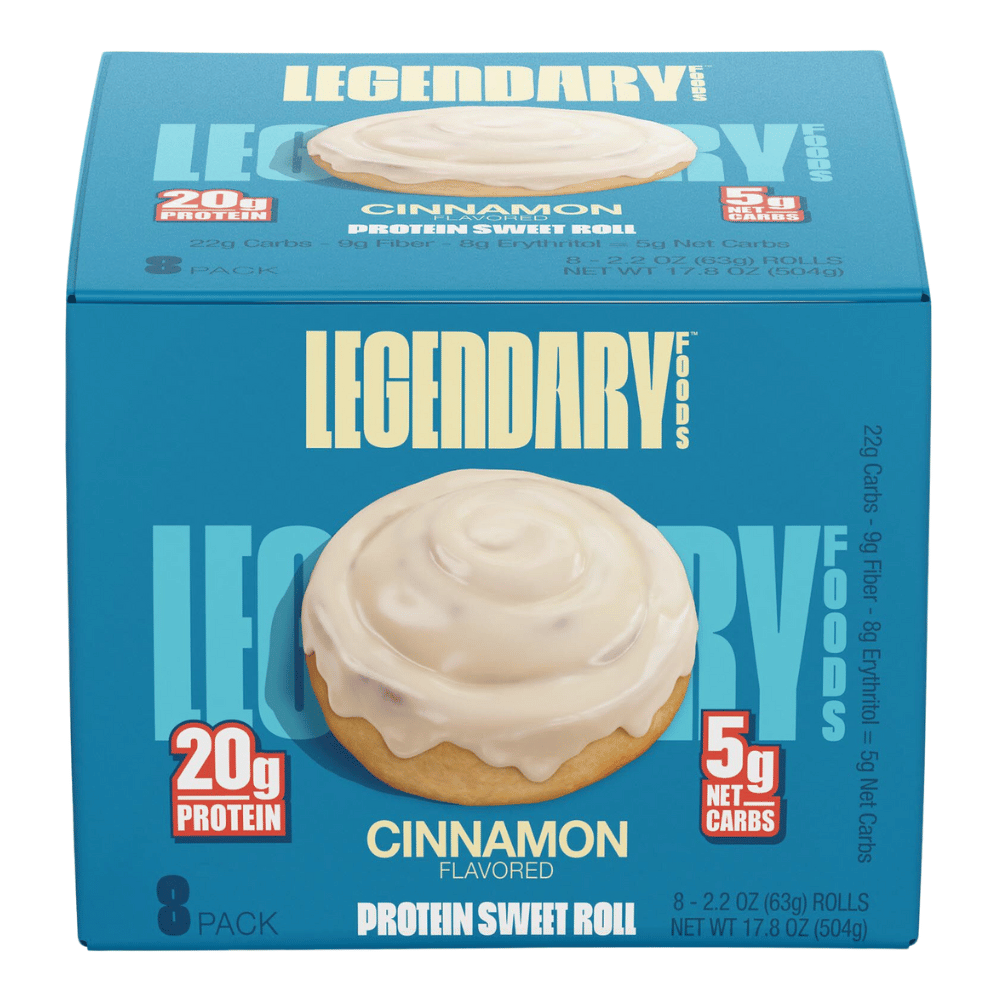 Legendary Foods Cinnamon Protein Roll - 8 Packs