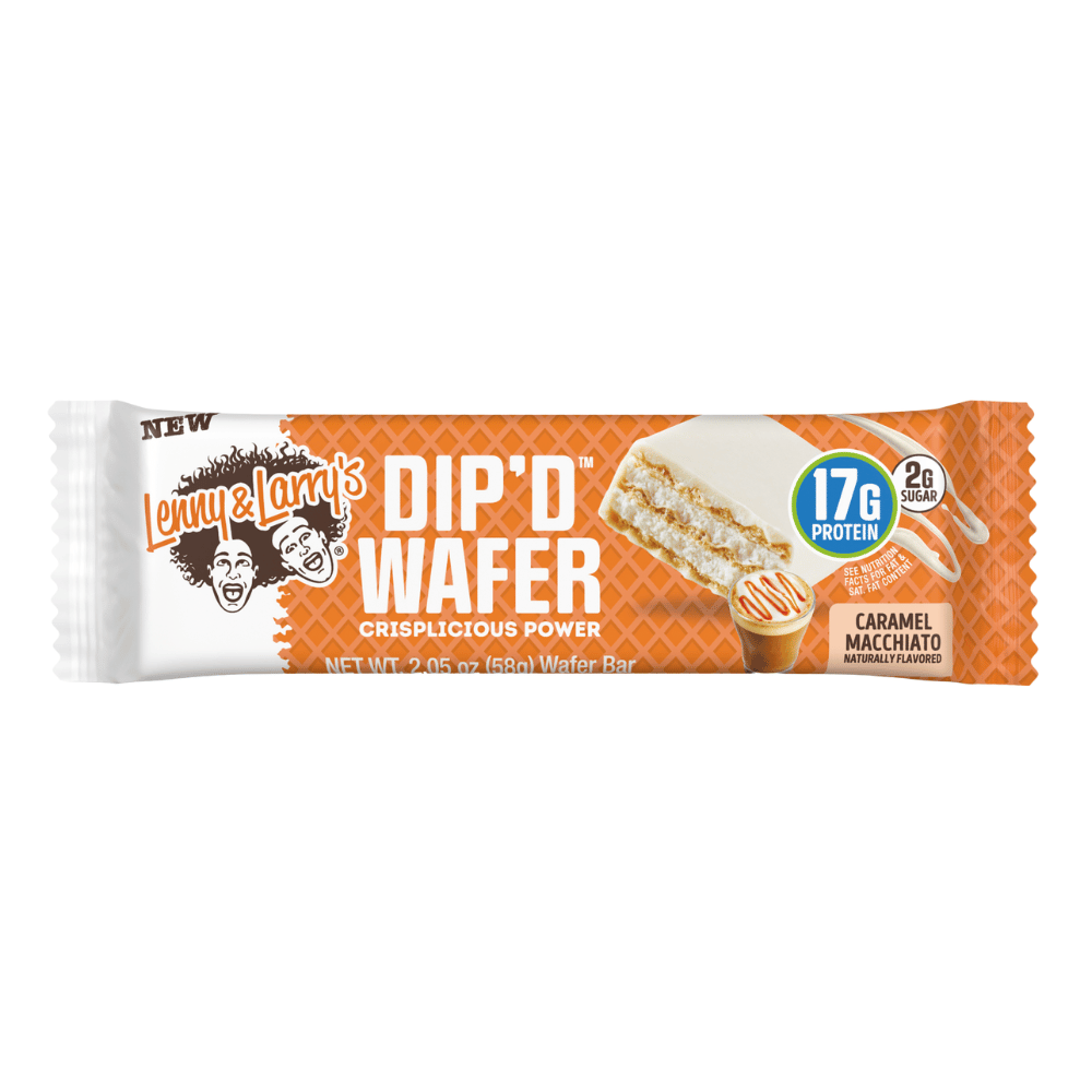 Lenny and Larry's Caramel Macchiato Protein Wafers - Single 58g Bars