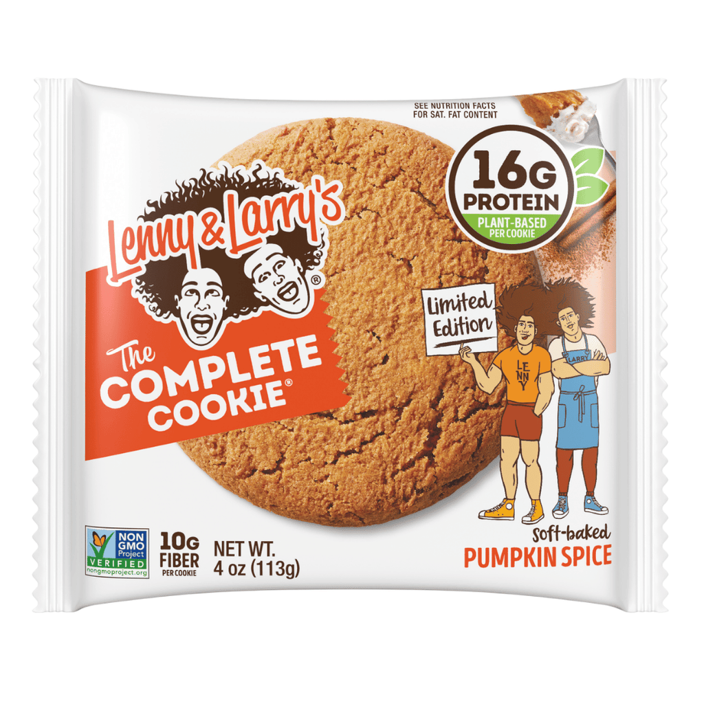 Pumpkin Spiced Lenny and Larry's Protein Cookies - Single 113g Pack UK