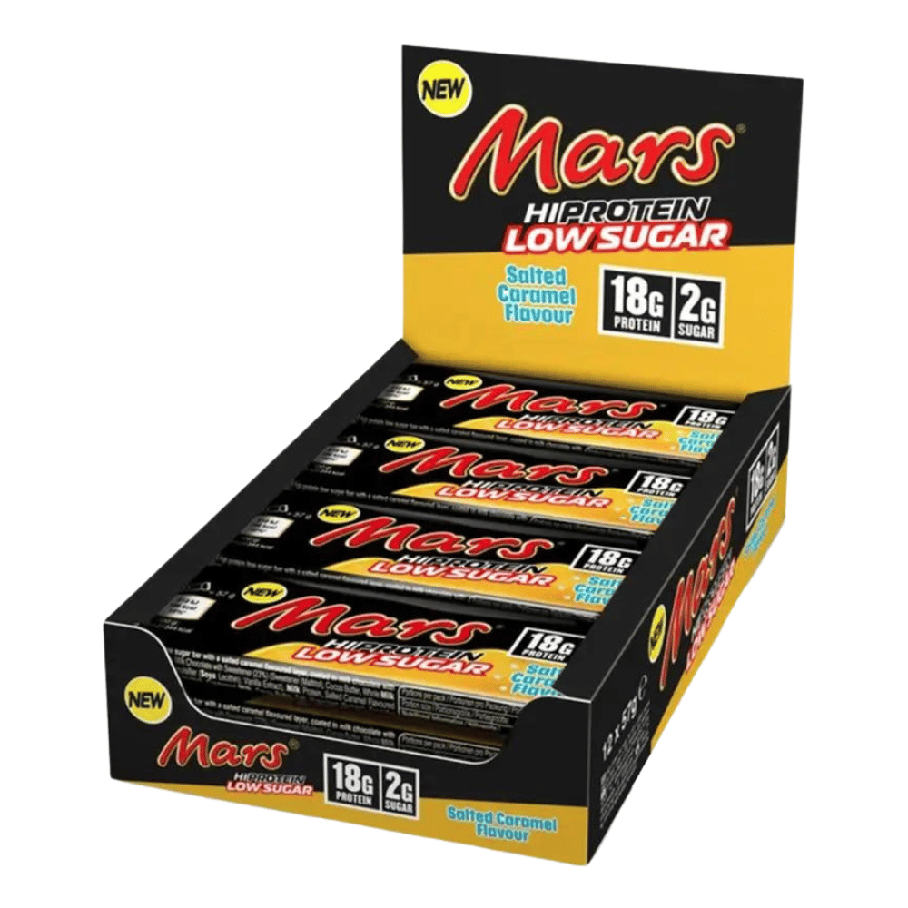 Mars Salted Caramel Low-Sugar Protein Bars - 12 Pack