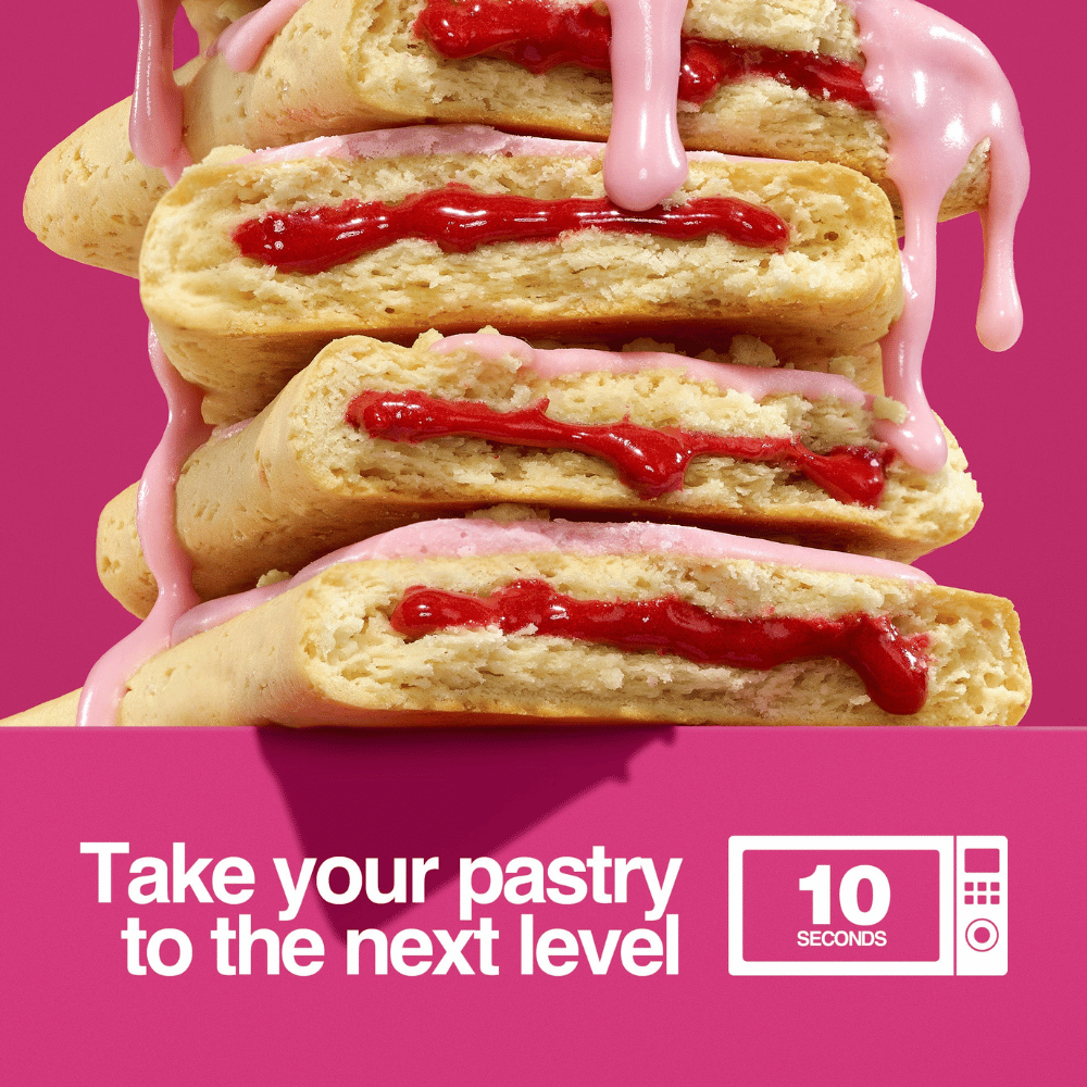 Microwave Time - Legendary Foods Tasty Pastry - Cherry Crumble