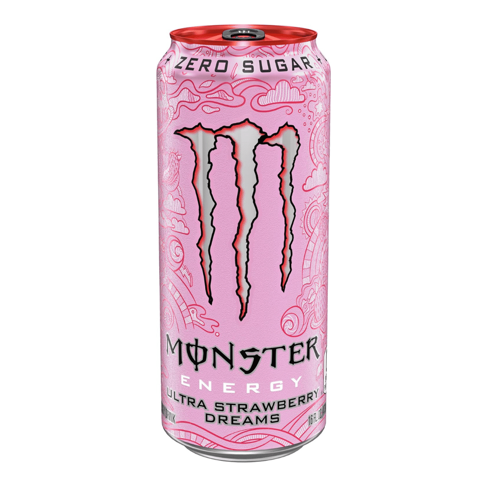 Monster Energy Strawberry Dreams Ultra Energy Drink - 473ml Can UK