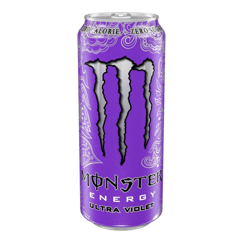 Monster Ultra Violet - UK 500ml Can - Imported Monster Energy