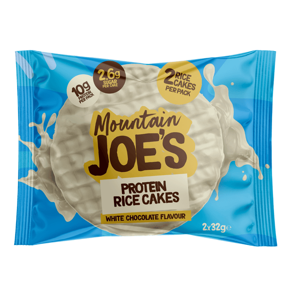 Mountain Joe's White Chocolate Protein Rice Cakes | Protein