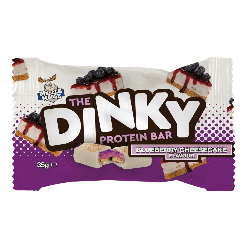 Muscle Moose Dinky Blueberry Cheesecake Protein Bar | Protein Package ...