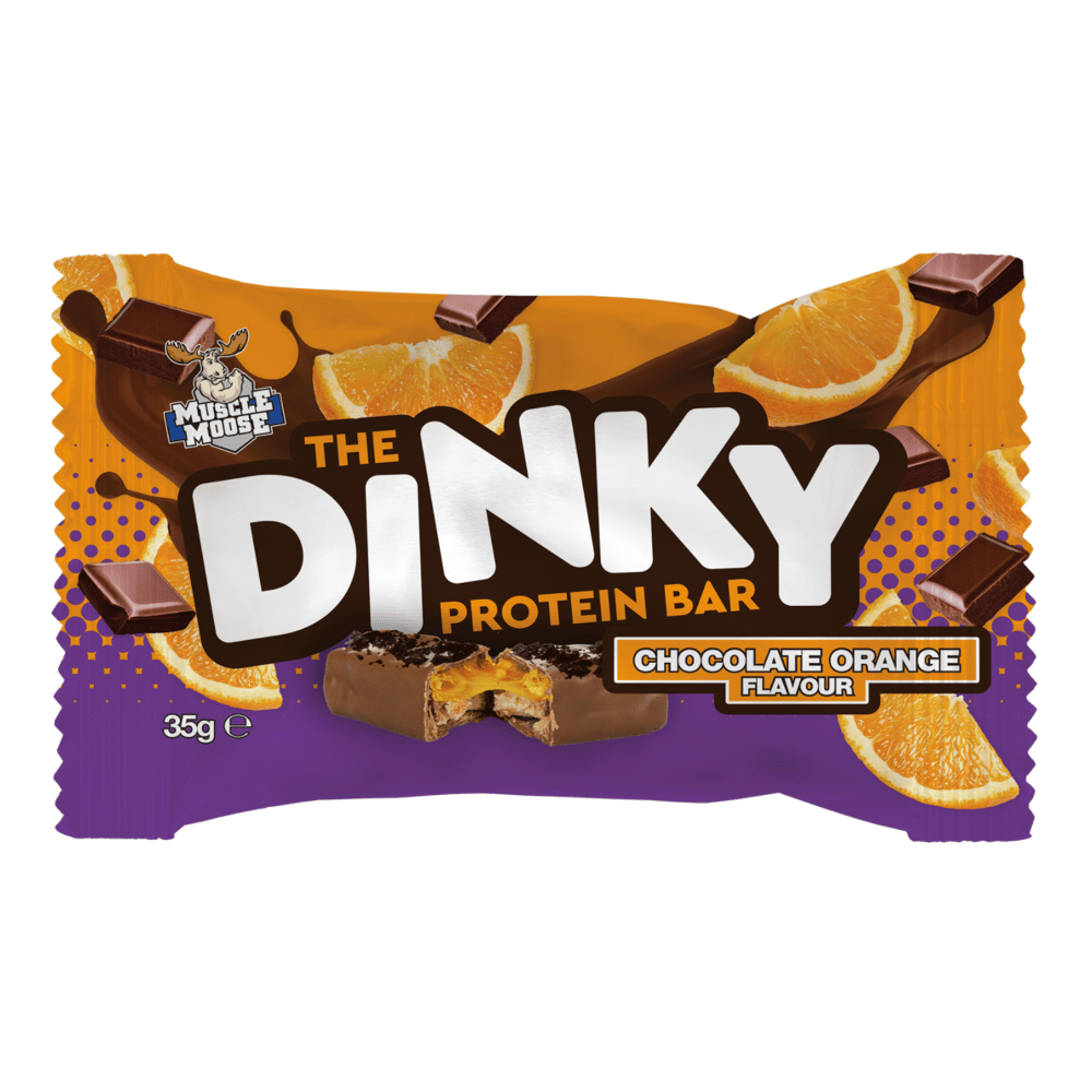 Muscle Moose Chocolate Orange Dinky Protein Bar | Protein Package ...