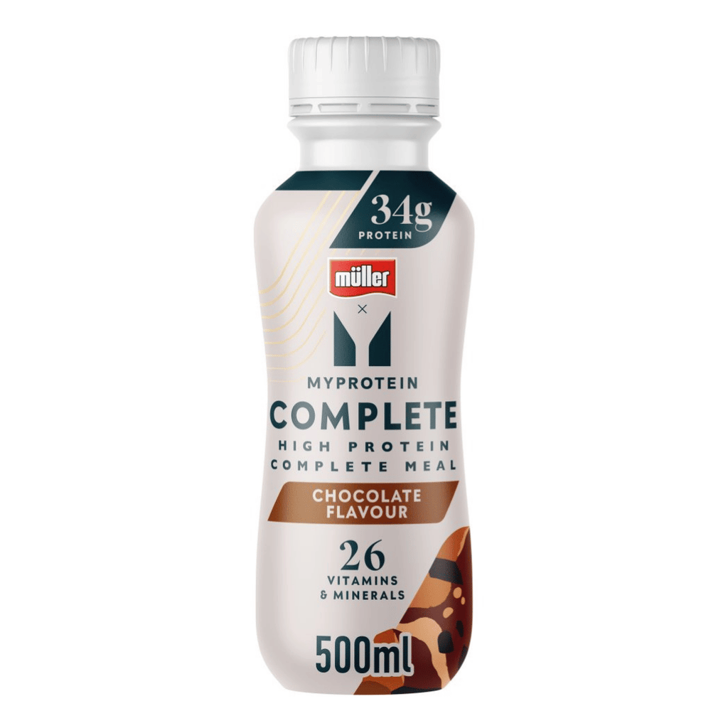 MyProtein x Müller Chocolate Complete Meal Protein Shake - Single 500ml Bottles