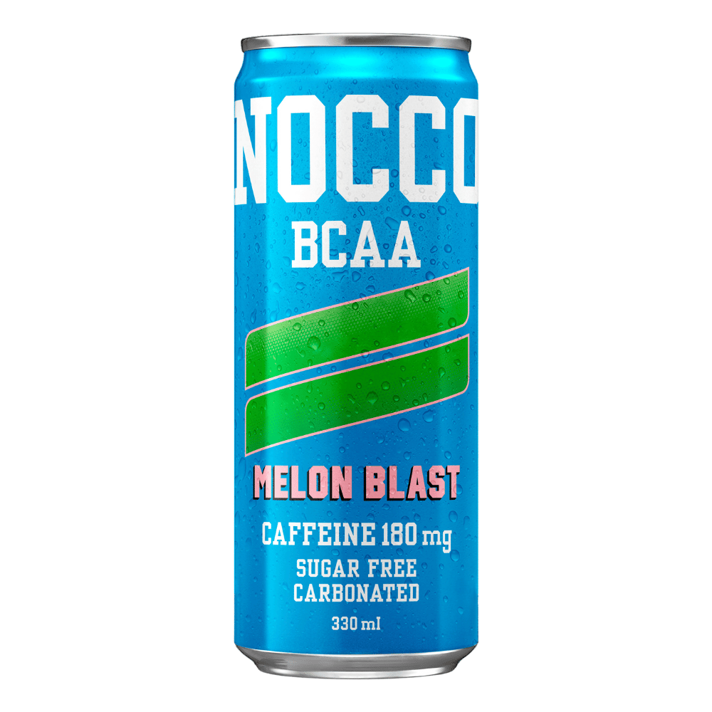 NOCCO Melon Blast BCAA Caffeine Energy Drinks - Single 330ml Can