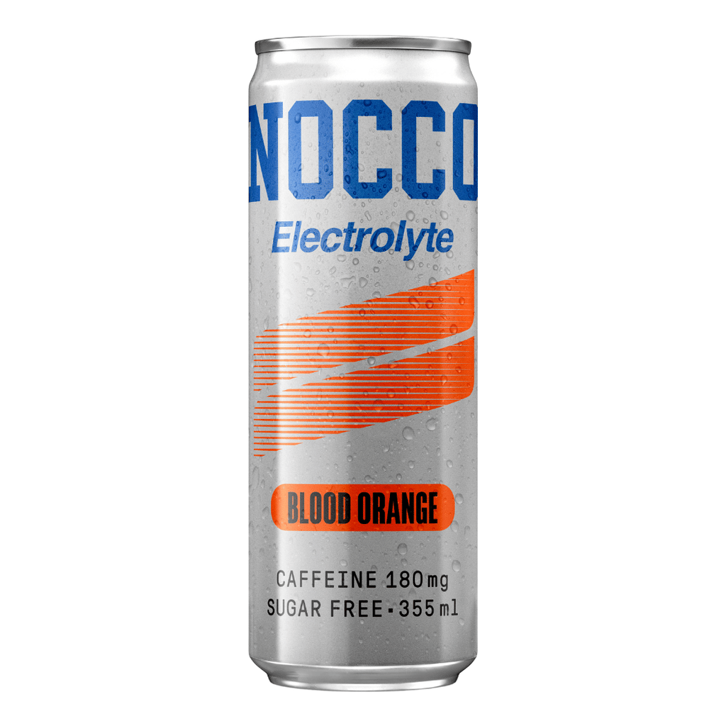 NOCCO Blood Orange Electrolyte Energy Drinks - Single 355ml Can