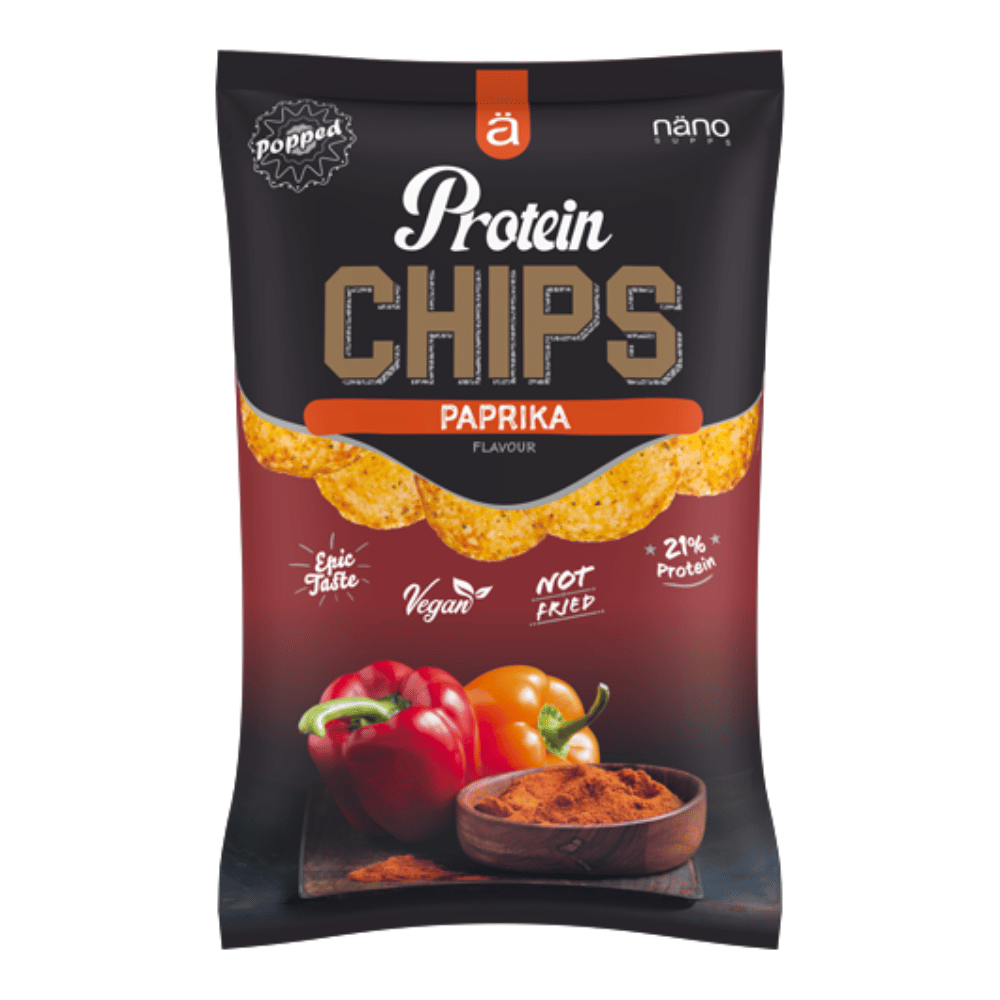 Paprika Nano Supps Protein Chips - Spicy Flavour - 1x40g Pack