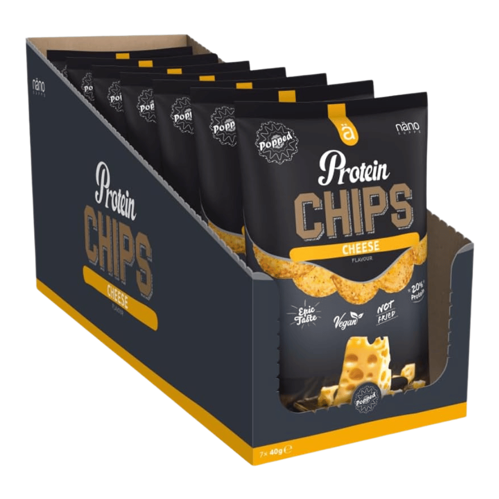 Nano Supps Protein Crisps Chips - Cheese Flavoured Boxes