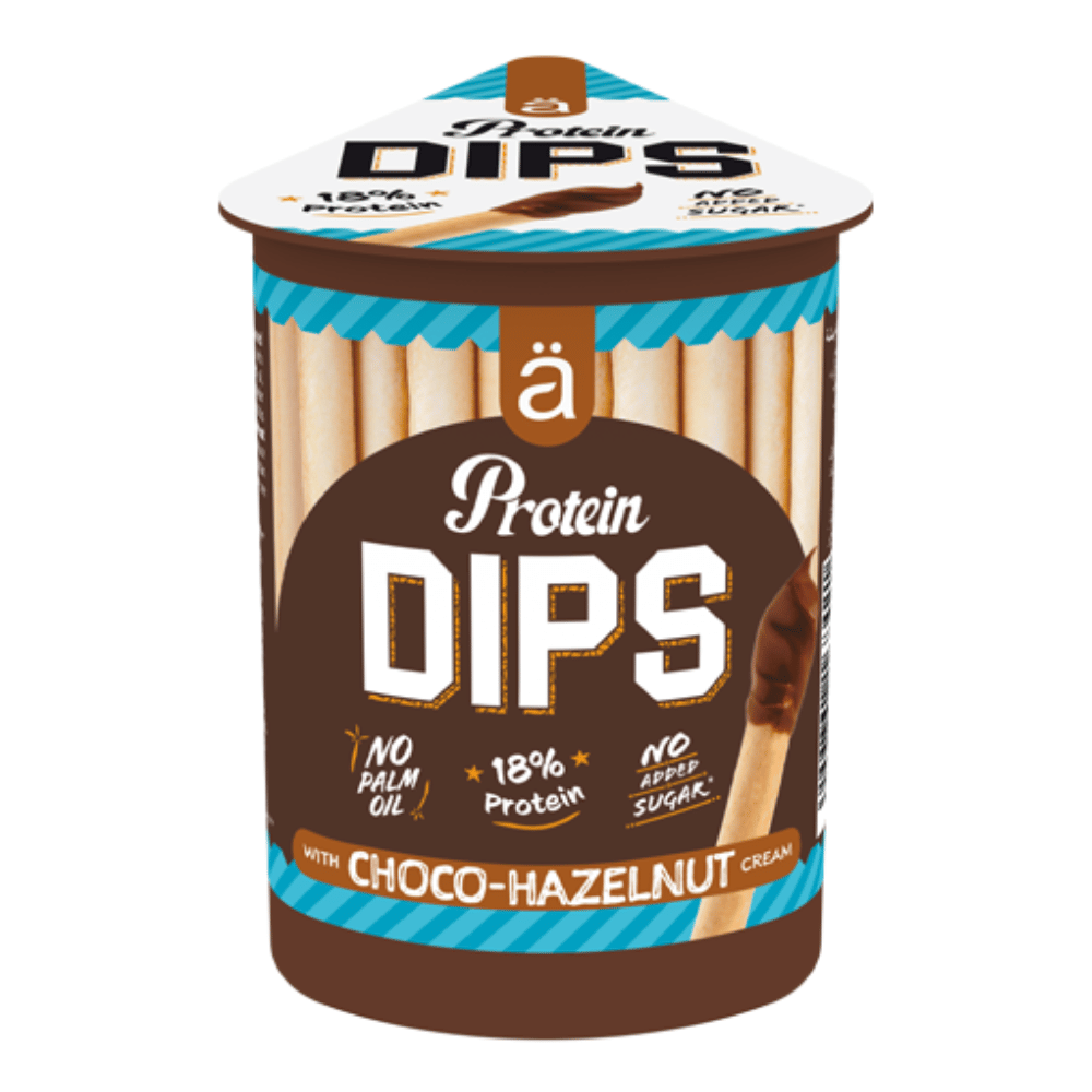 Nano Supps - Hazelnut Protein Dips and Breadstick Pots - 52g Serving 
