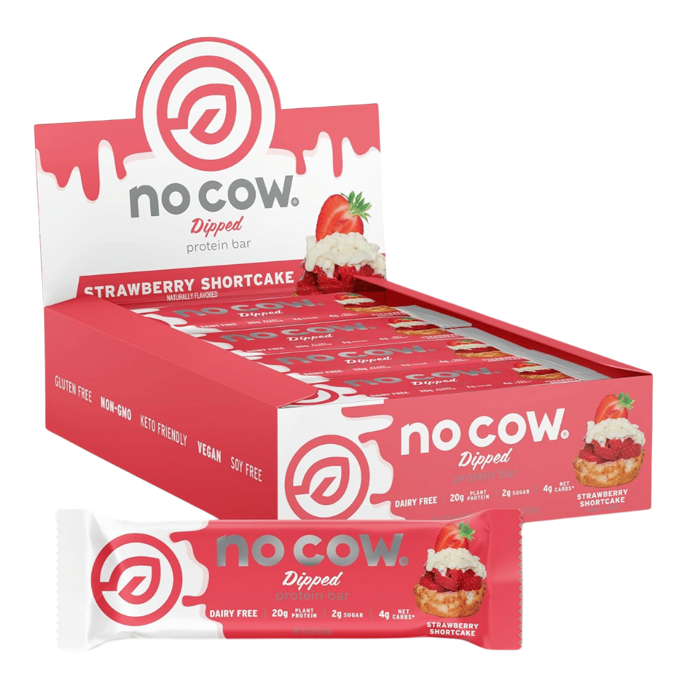 No Cow No Cow Vegan Protein Bars | 12x60g NoCow Dairy-Free Bars UK | Protein ...
