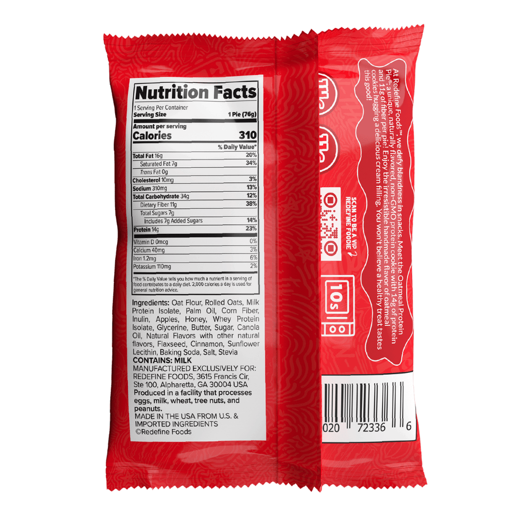 Original Marshmallow Redefine Protein Pie Nutritional Information