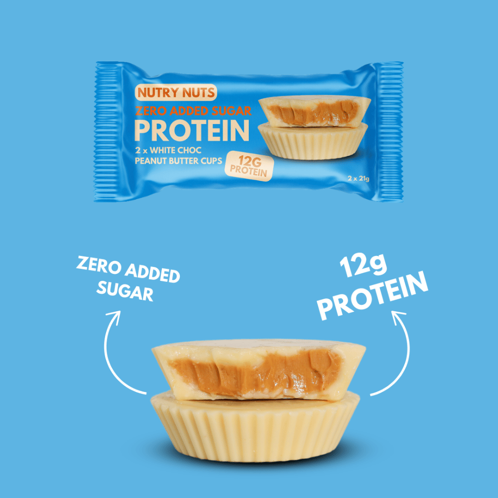 White Nutry Nuts Protein Peanut Cups - Key Facts