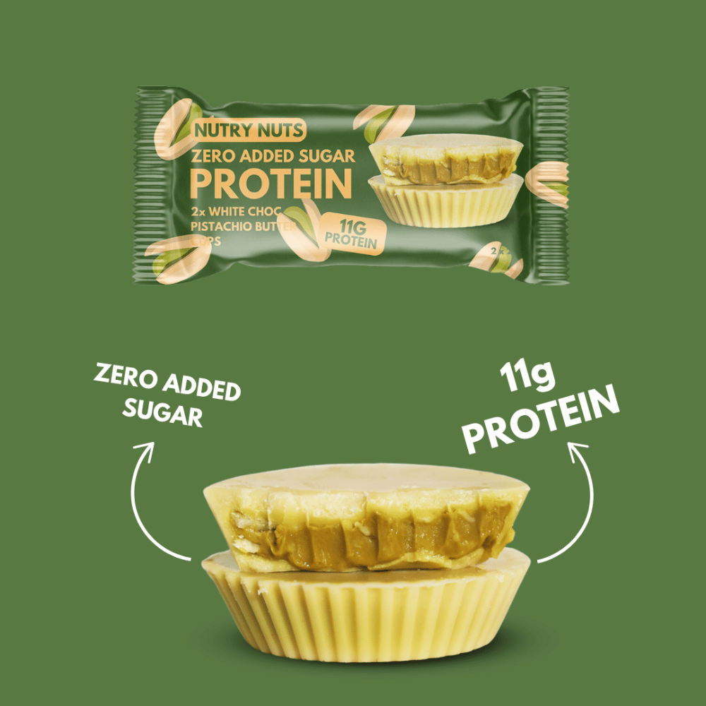 Nutry Nuts White Choc Pistachio Protein Cups - Key Facts