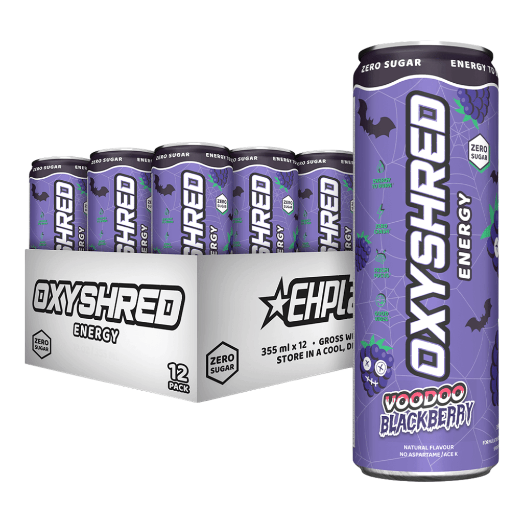 EHP OxyShred Ultra Energy Drink (12x355ml) | Protein Package | Protein ...