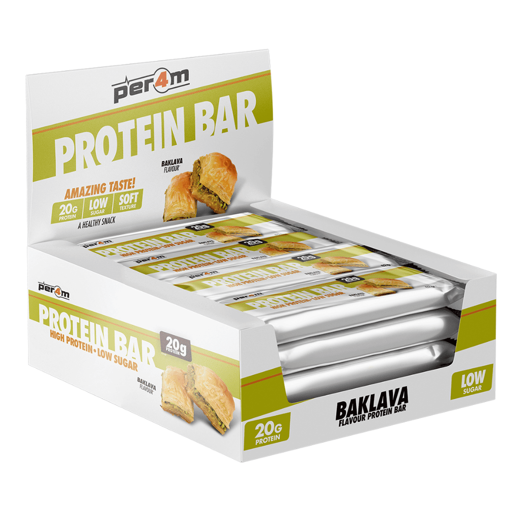 PER4M Baklava Protein Bars - 12 Pack (12x62g)