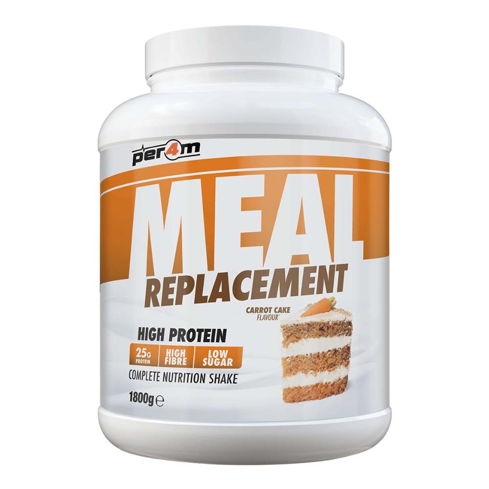 PER4M Meal Replacement Protein Powder - Carrot Cake Flavour - 1.8kg Tub