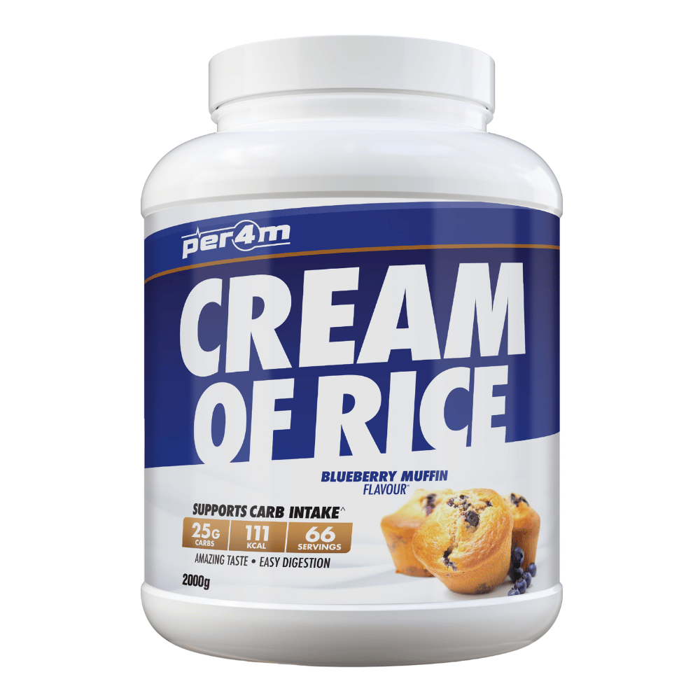 PER4M Cream of Rice Blueberry Muffin Flavoured Supplements - 66 Servings
